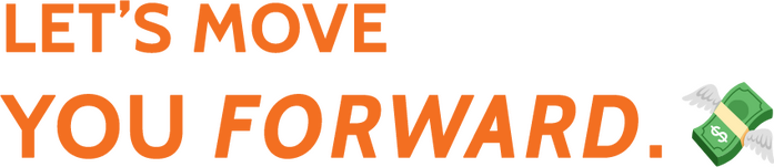 Text: Let's Move You Forward